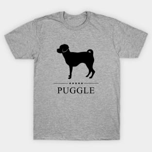 Puggle Black Silhouette T-Shirt